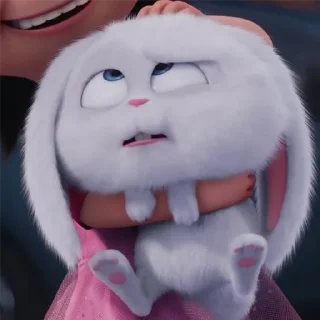 Стикер Снежок - 4