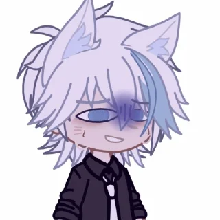 Sticker снежок - 1