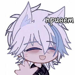 Sticker снежок - 6