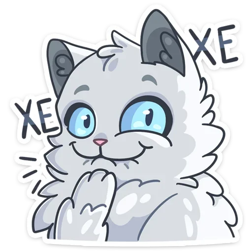 клипарт кошка иллюстрация