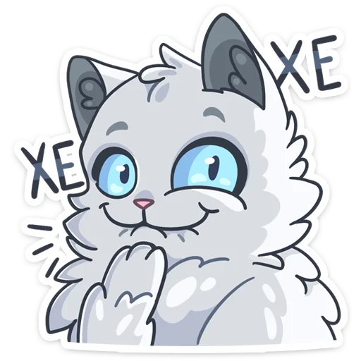 клипарт кошка иллюстрация