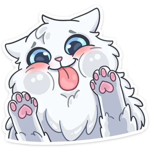 кошка клипарт эскиз