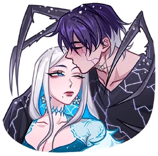 Стикер Снежная Карина • @TgSticker - 6