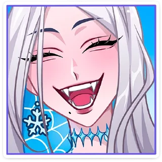 Стикер Снежная Карина • @TgSticker - 4