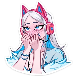 Sticker Снежная Карина @TgSticker без надписей - 4