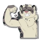 Sticker Snow Leopard (round 2!) - 9