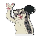 Sticker Snow Leopard (round 2!) - 11