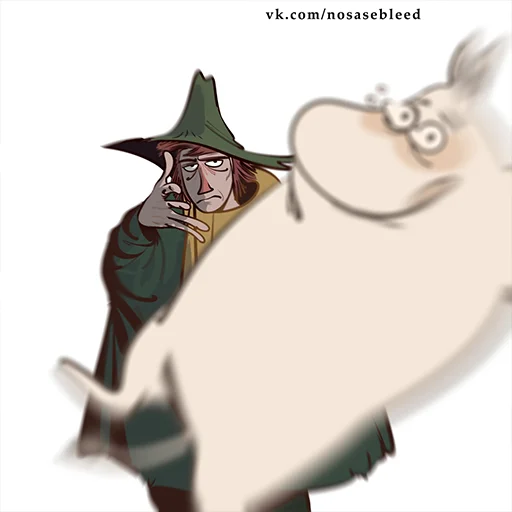 Sticker Снусмумрик - 3