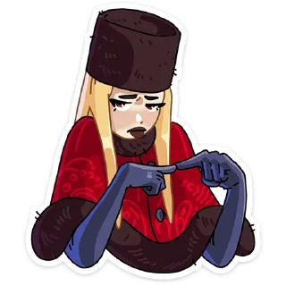 Sticker Соболина без надписей @stickers_vk - 0