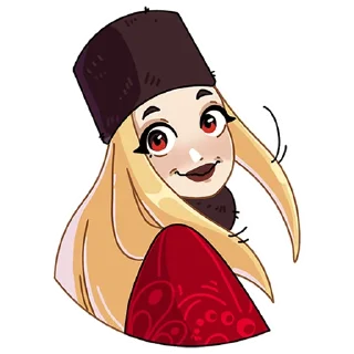 Sticker Соболина без надписей @stickers_vk - 7