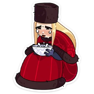 Sticker Соболина без надписей @stickers_vk - 5