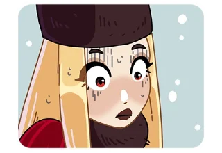 Sticker Соболина без надписей @stickers_vk - 10