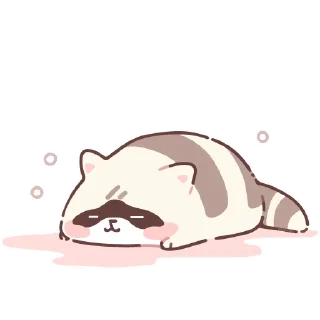 Sticker Енотики -> @cute_enot_art - 10