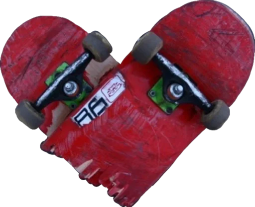 скейтборд красный спорт