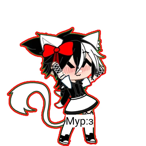 эскиз иллюстрация аниме