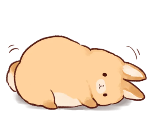 Sticker Soft and cute rabbits @softandqt - 9