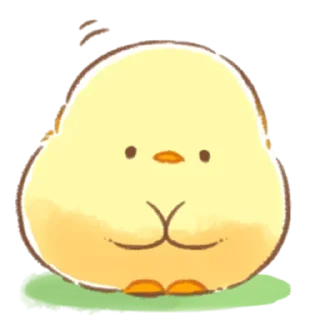 Sticker soft and cute chick (spring) - 7