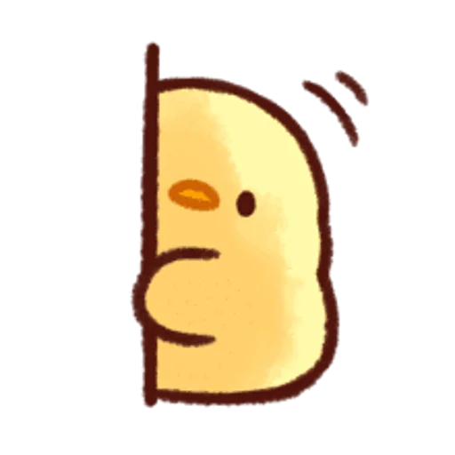 Sticker Soft and Cute Chicks Feelings @softandqt - 11