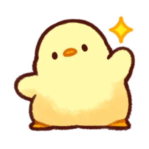 Sticker Soft and Cute Chicks Feelings @softandqt - 6