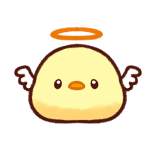 Sticker Soft and Cute Chicks Feelings @softandqt - 1