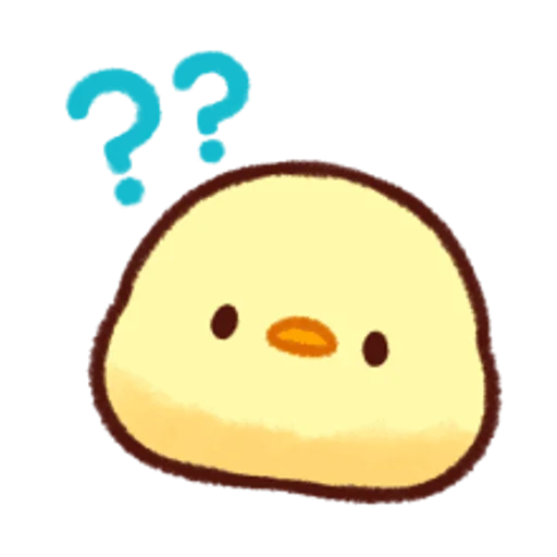 Sticker Soft and Cute Chicks Feelings @softandqt - 0