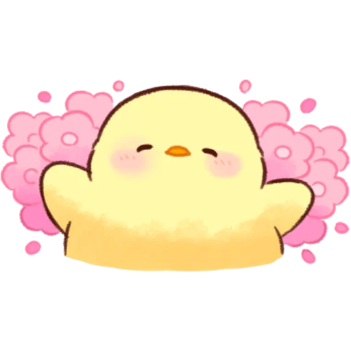 Sticker Soft and Cute Chicks Feelings @softandqt - 7