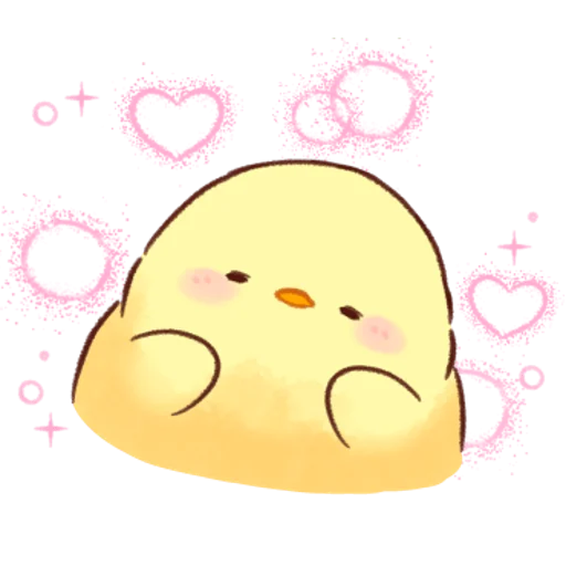 Sticker Soft and Cute Chicks Feelings @softandqt - 3