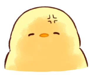 Sticker Soft and Cute Chicks New @softandqt - 8