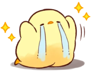Sticker Soft and Cute Chicks New @softandqt - 11