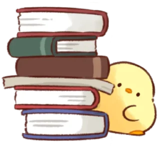 Sticker Soft and Cute Chicks New @softandqt - 3