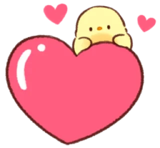 Sticker Soft and Cute Chicks New @softandqt - 10