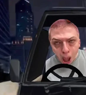 Sticker Миша хуйло здарова - 9