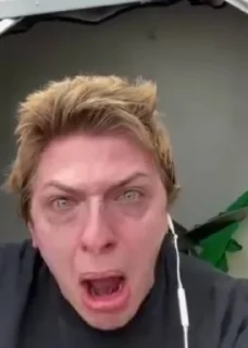 Sticker Миша хуйло здарова - 11