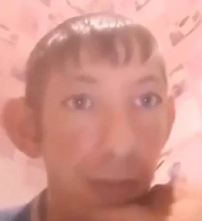 Sticker Миша хуйло здарова - 0