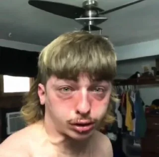 Sticker Миша хуйло здарова - 4