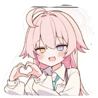 Sticker 50 оттенков няшности (собственность @oreske) - 11