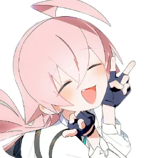 Sticker 50 оттенков няшности (собственность @oreske) - 2