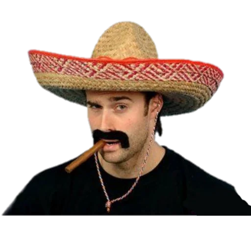 Sticker Big hot sombrero men by @Alz0ma - 11