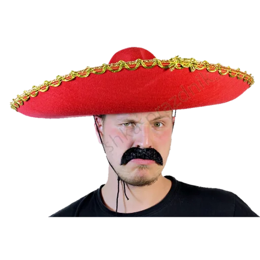 Sticker Big hot sombrero men by @Alz0ma - 6