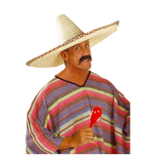 Sticker Big hot sombrero men by @Alz0ma - 5