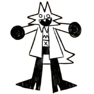 Sticker Твистед доктор и долл ай - 4