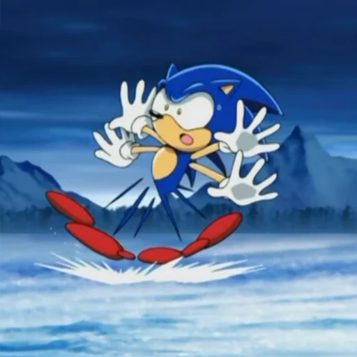 Стикер Sonic X - 0
