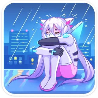 Sticker Сонна Мун от @TgSticker - 1