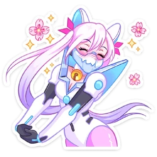 Sticker Сонна Мун от @TgSticker - 7