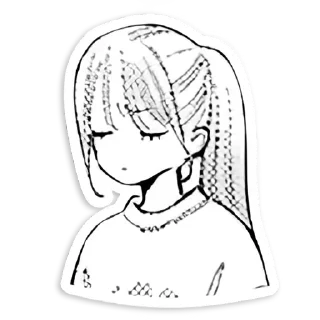 Стикер Кукла | @susan00manga - 2