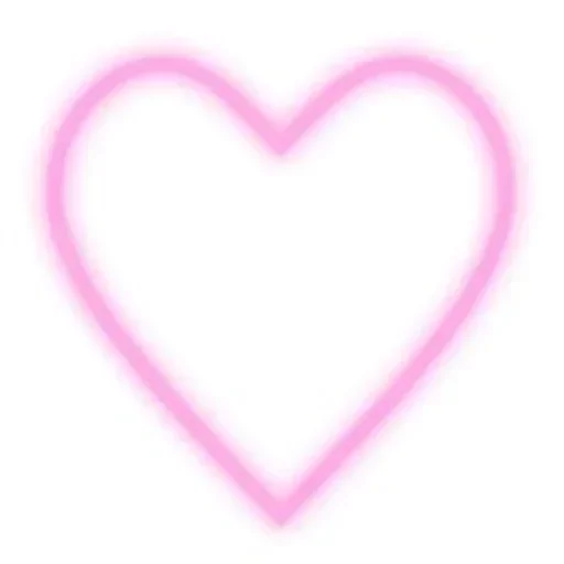 heart pink lilac