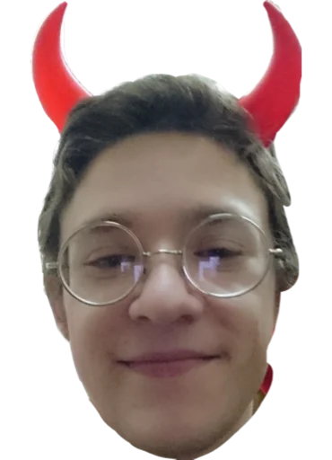 human face glasses smile