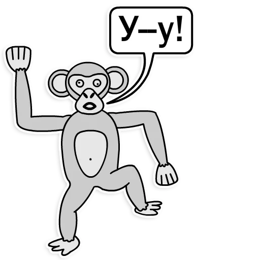 клипарт рисование Белый