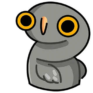 Sticker Сова Вова без надписей • @TgSticker - 11
