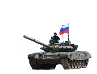 Стикер Soviet/Russian tanks - 7